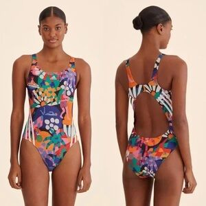 NWT Farm Rio Adidas One Piece Swimsuit